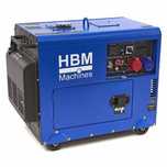 Generator silentios de curent pe diesel 7900w hbm