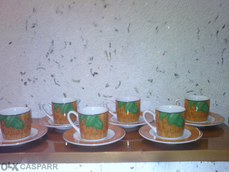 Сервиз 6 чаши за кафе , .