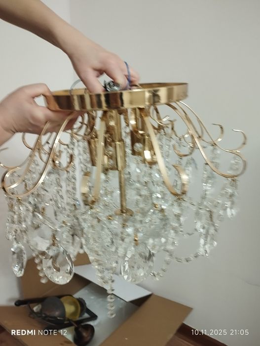 Люстра 4 шт каждая  ПО 5