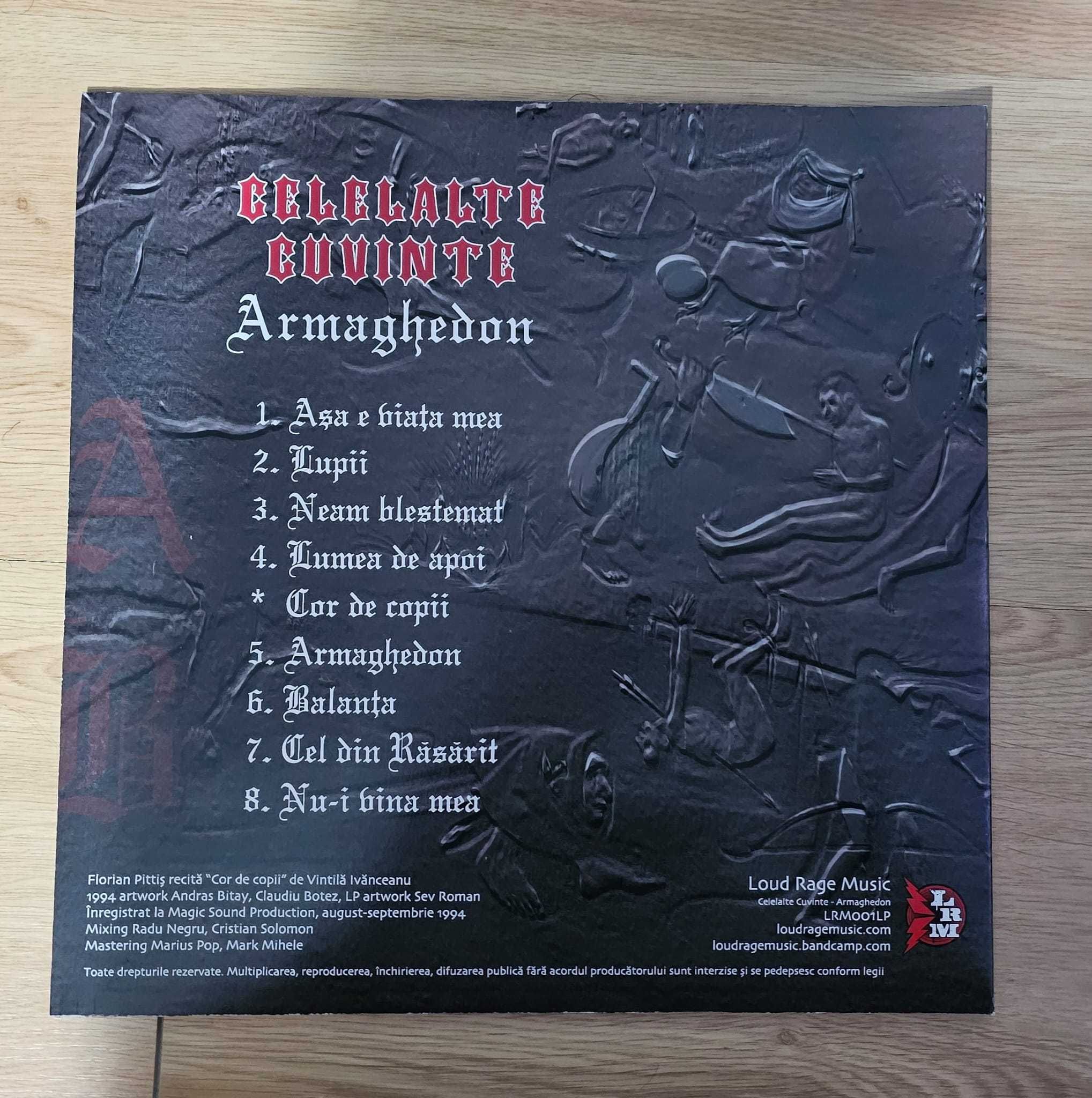 Celelalte Cuvinte Armaghedon vinil negru