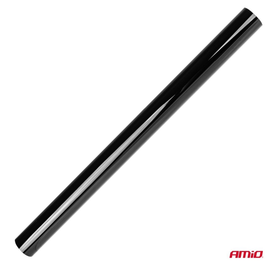 2 Buc. Folie de culoare neagră ultra-închis 0,75x3m (1%) AMIO