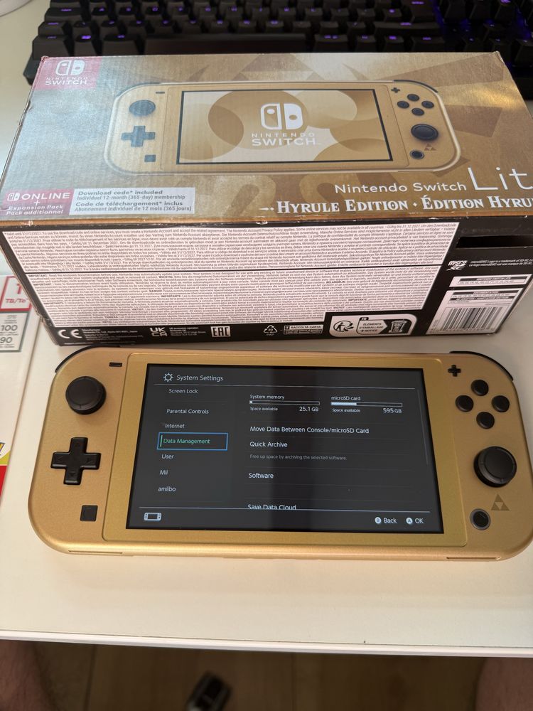 Modat 1TB Nintendo Switch Lite Zelda Limited Edition