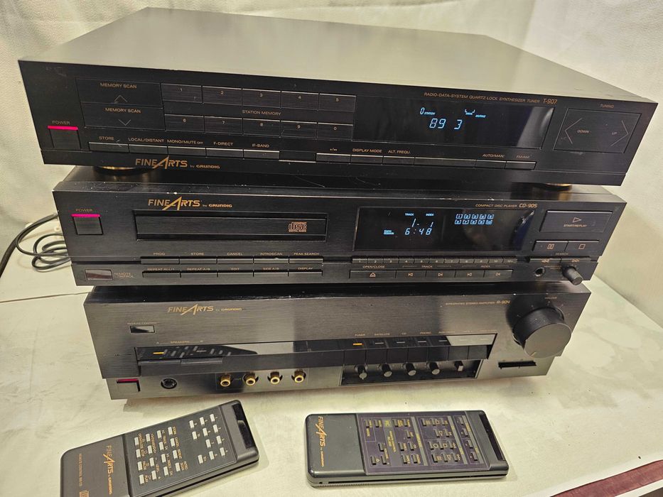 Grundig Finearts A-904 CD-905 T907 Germany