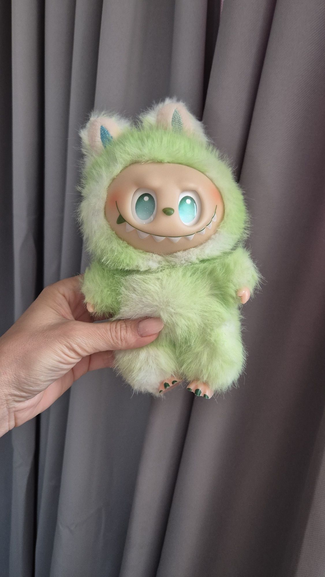 Ново Labubu Лабубу рядък зелен цвят