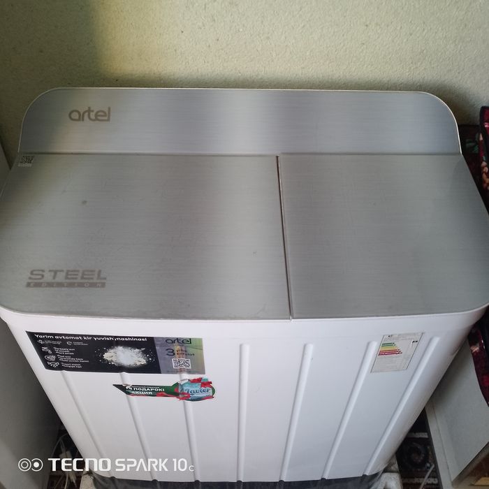 Pol avtomat kir yuvish moshinasi 8kg