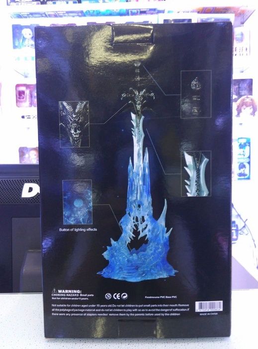 Статуетка LED лампа Меч World of Warcraft Lich King Sad Sword Arthas А