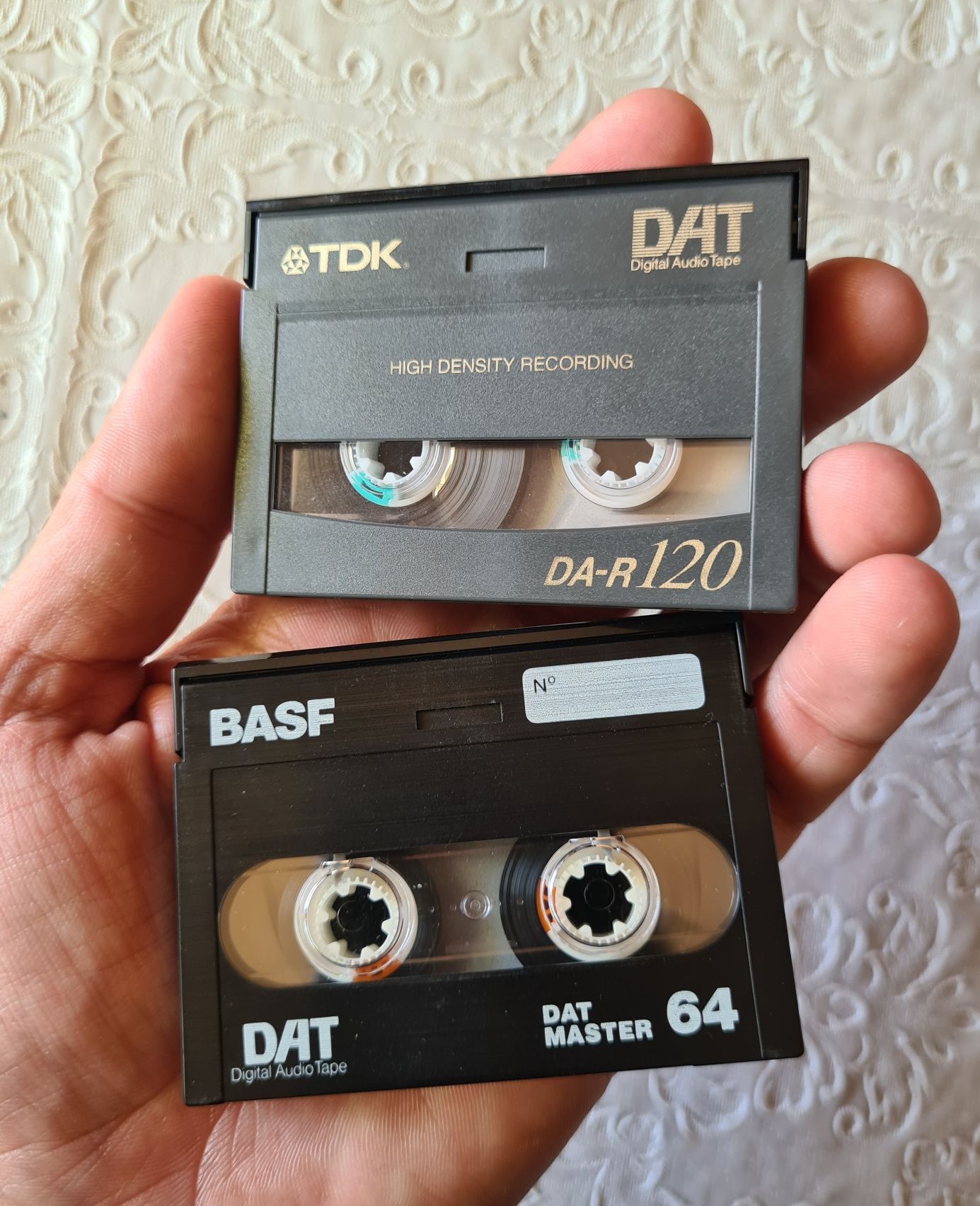 Casete DAT Audio Digital Audio Tape TDK BASF