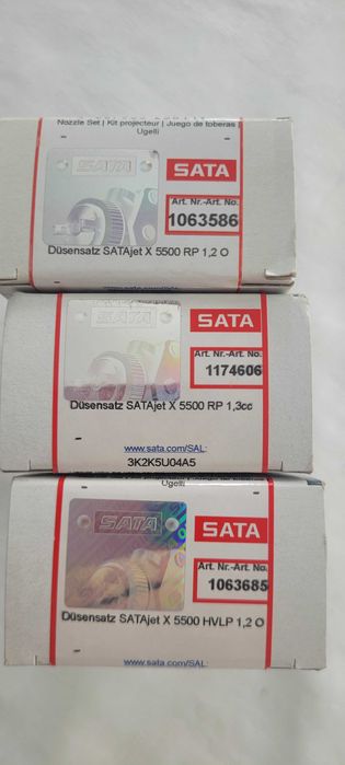 Sata jet Dusă 1,3 pistol vopsit