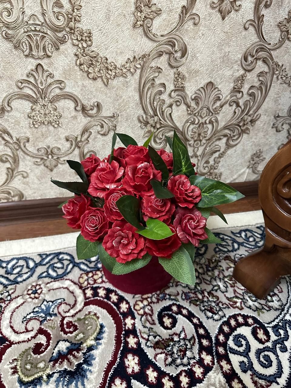 Estalik uchun  sifatli va xamyonbop sovunli gullar qōl mexnati