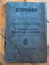 Стара антикварна книга от 1930 години citroen ремонт и реставриране