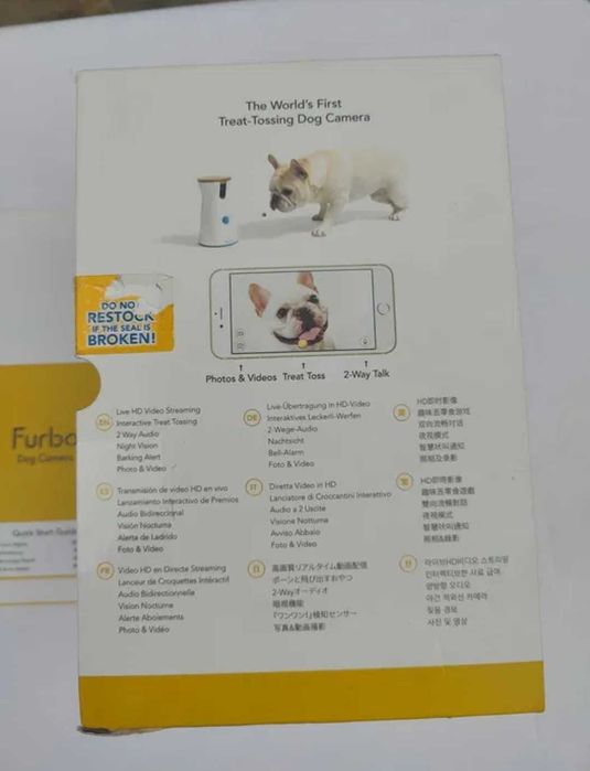 Camera Furbo alimentator mâncare