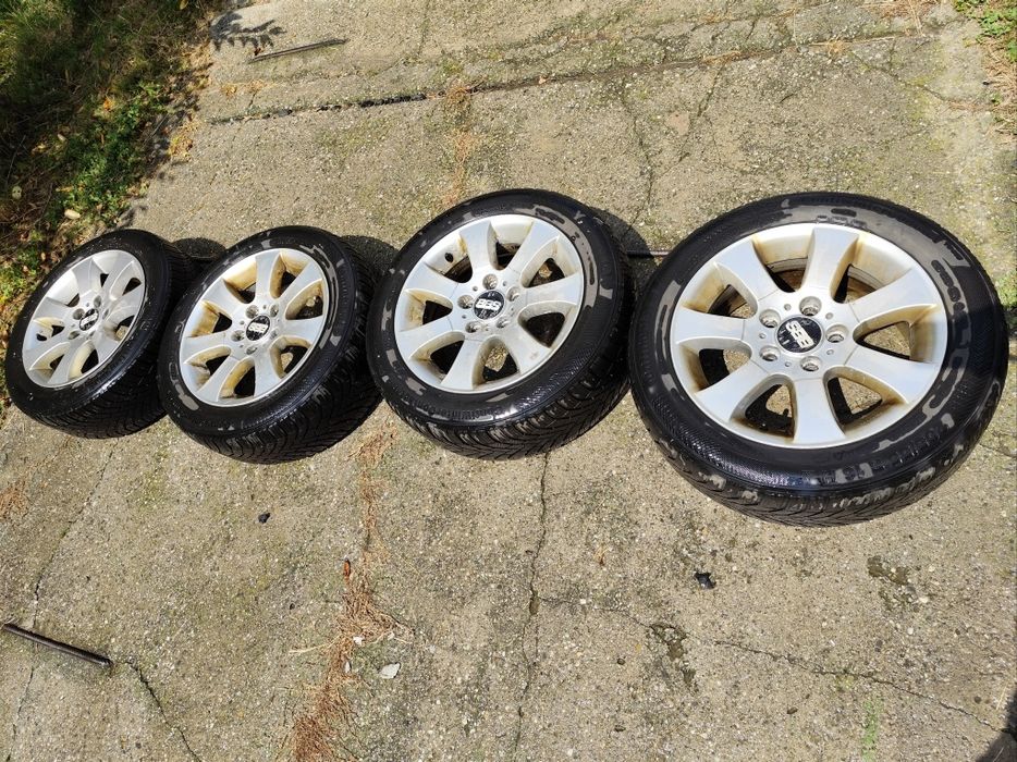 Jante cu anvelope iarna BBS 5X120 BMW