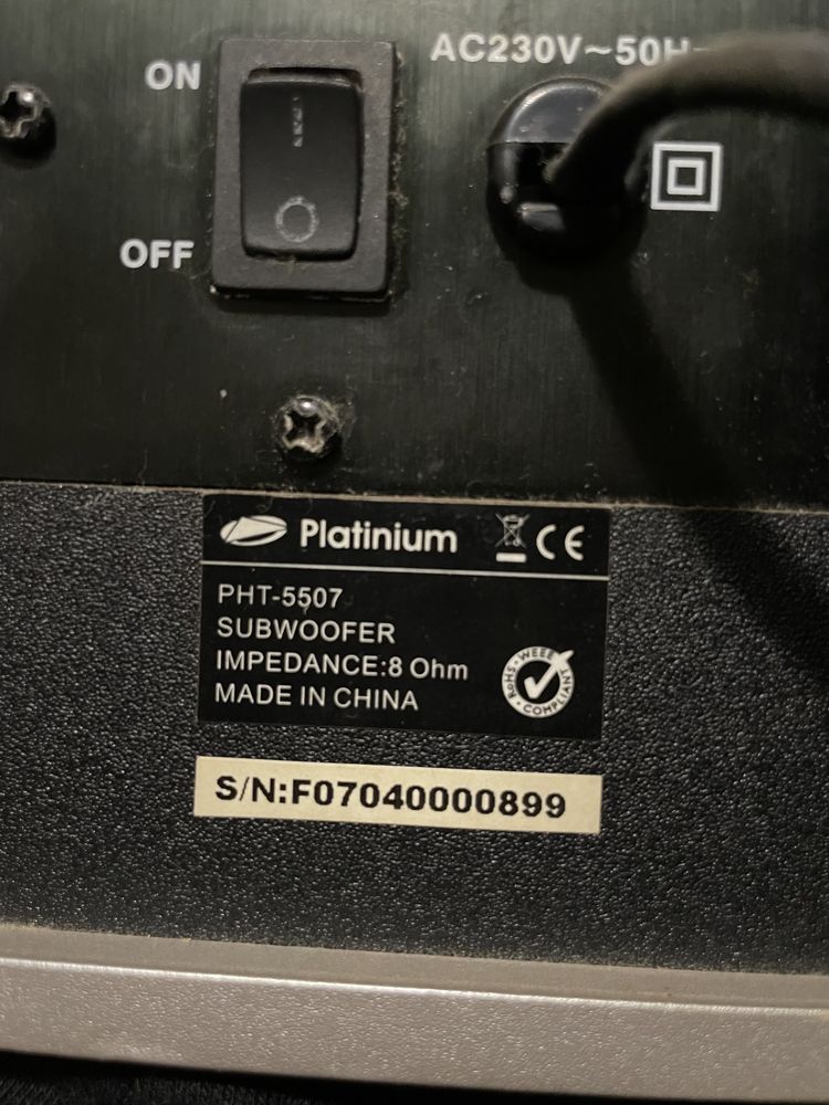 Sistem audio Platinium PHT-5507