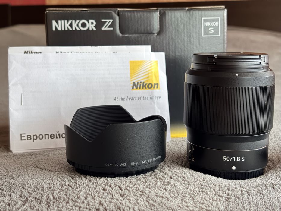 Nikon NIKKOR Z 50mm F/1.8 S