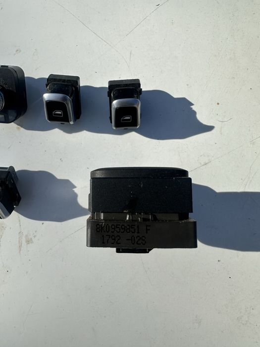 Set Butoane geam cromate audi a4 b8 b8.5