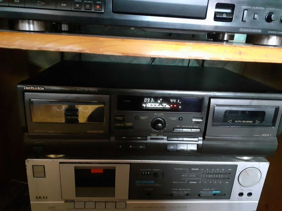 Идеален дек Technics SR-TR 373- Японски двукасетъчен автореверс
