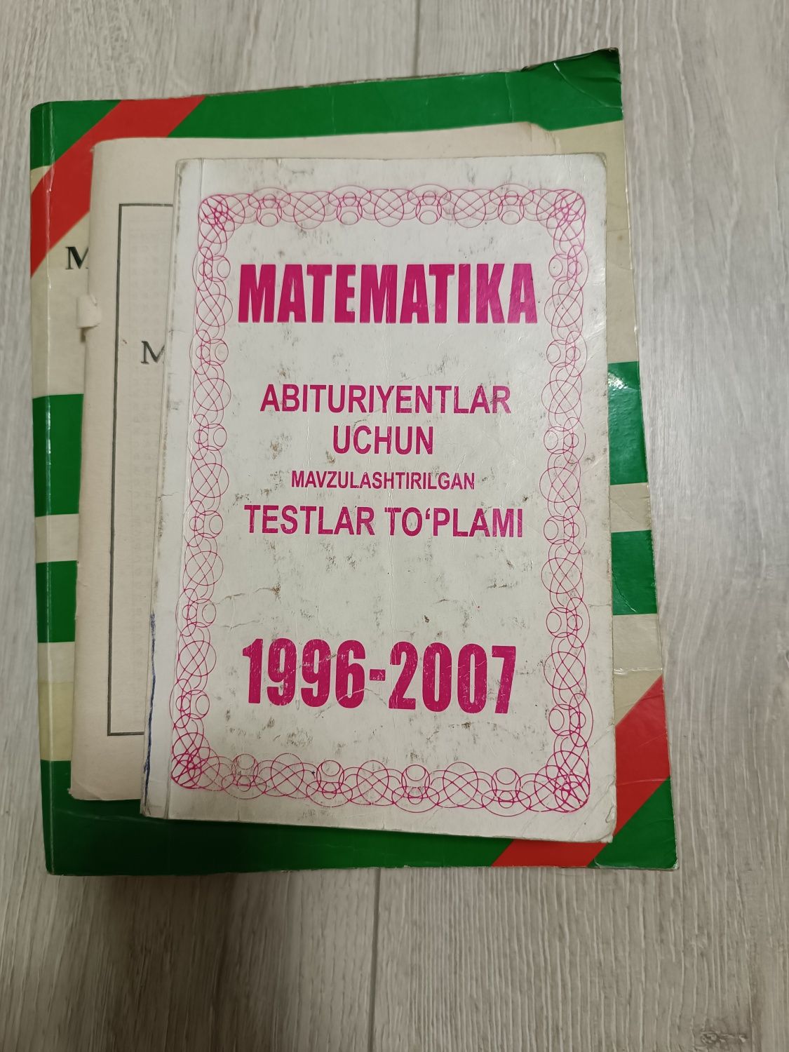 Matematika test kitoblar