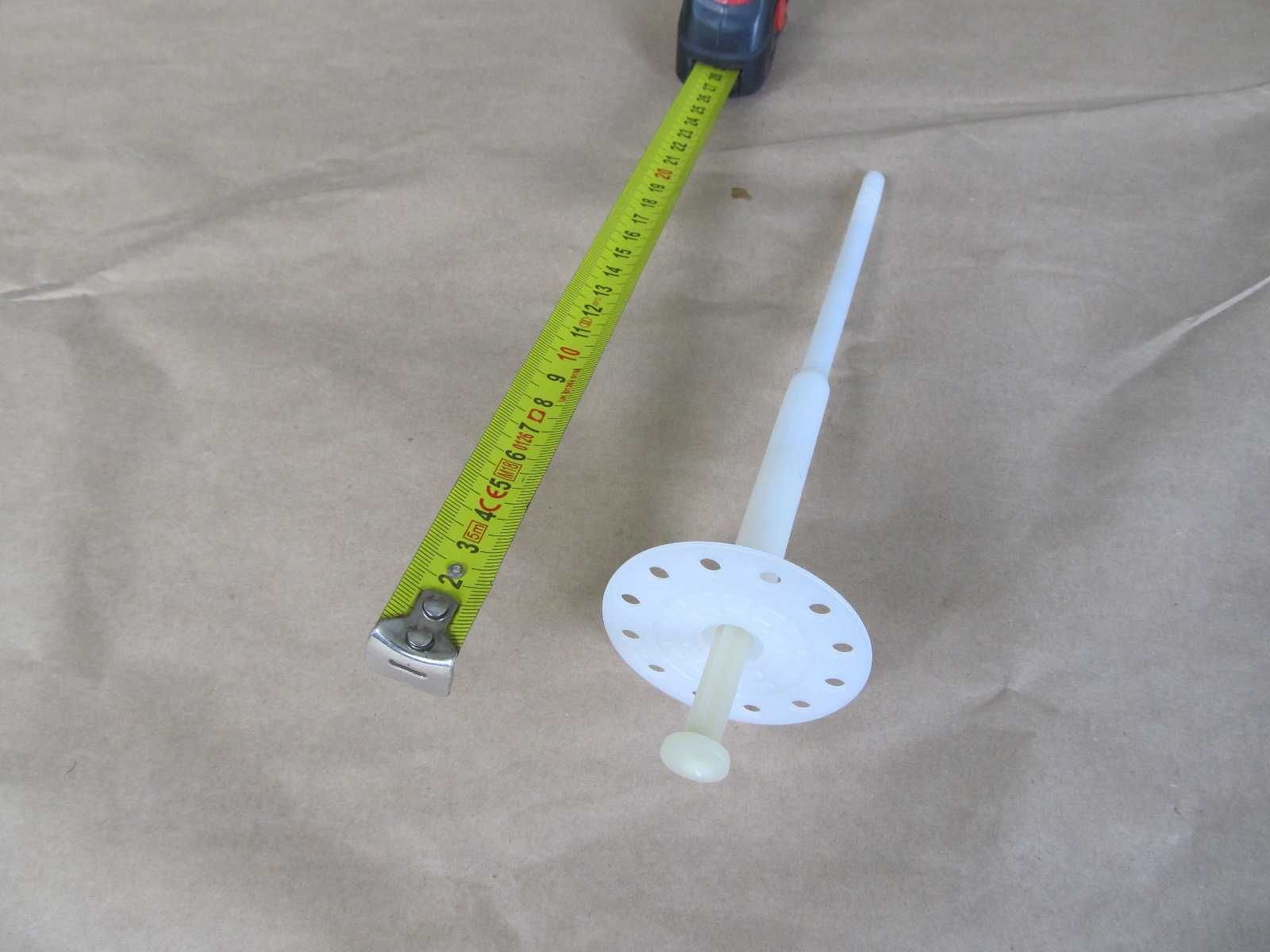 Diblu fixare termoizolatie de 15 cm , cu tija metalica