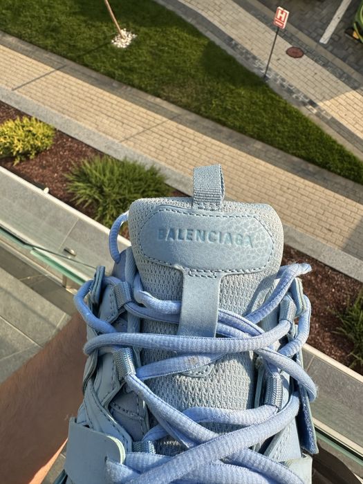 Balenciaga trak baby blue