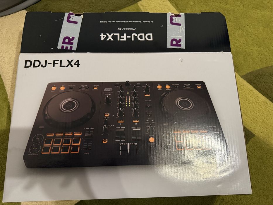 Controller PIONEER DJ DDJ-FLX4,, 2 canale