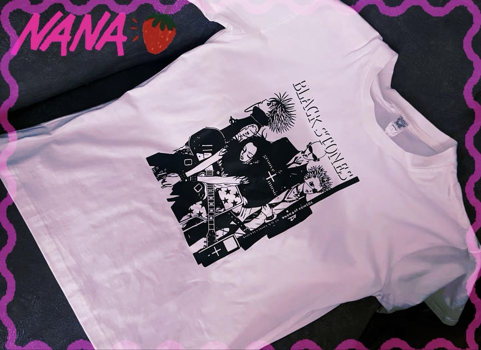 Футболка с аниме-принтом NANA