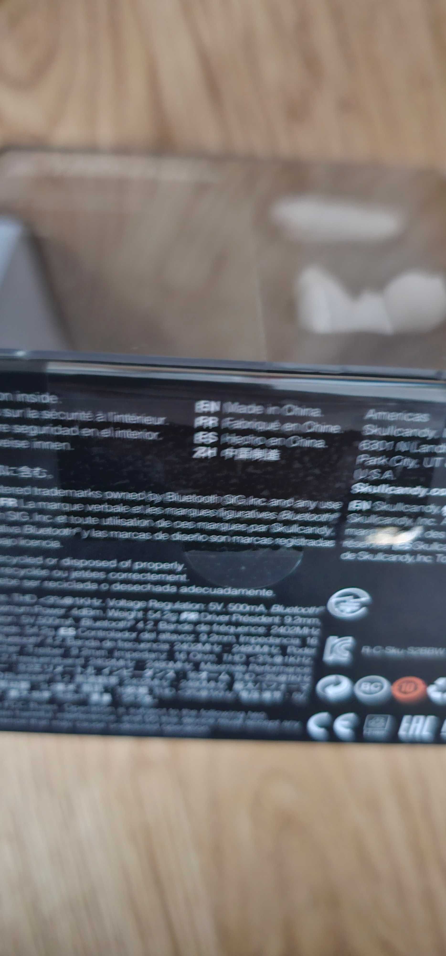 Skullcandy Push нови True Wireless bluetooth слушалки София/Пловдив