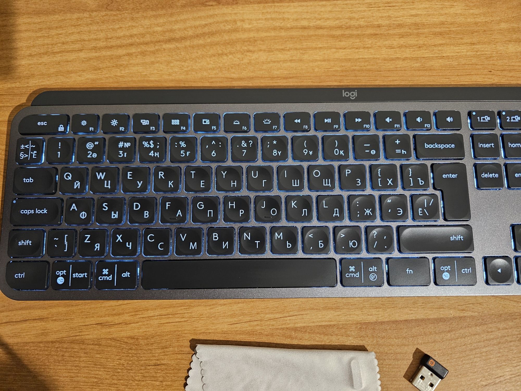 Клавиатура Logitech MX Keys Мышка Logi MX Master 3S Коврик для мыши