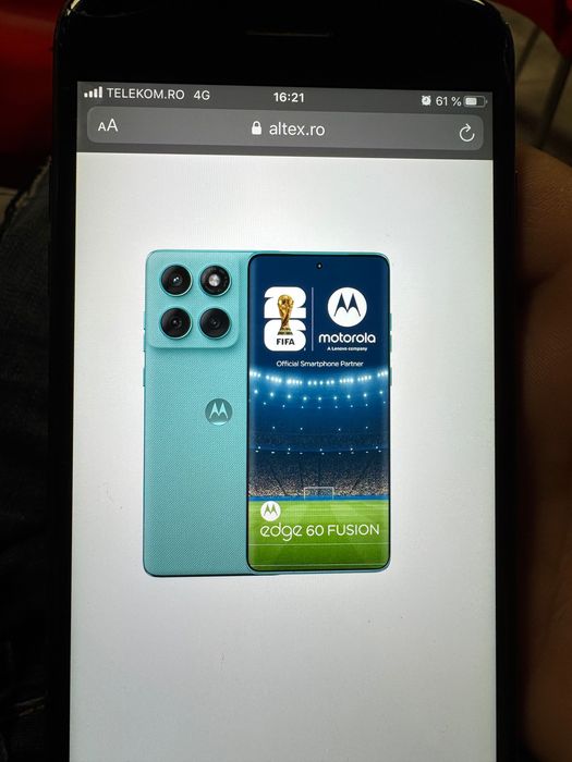 De vanzare, Motorola Edge 60 fusion, impecabil, in cutie!