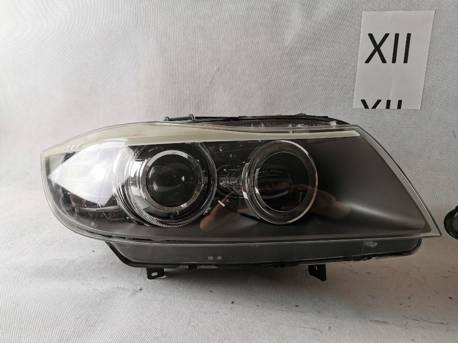 BMW 3 E90 E91 LCI far stanga dreapta faruri facelift xenon bixenon