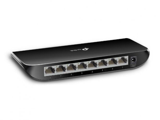 Коммутатор свитч гигабитный 8 портов скорость 1 гб TP-Link TL-SG1008D