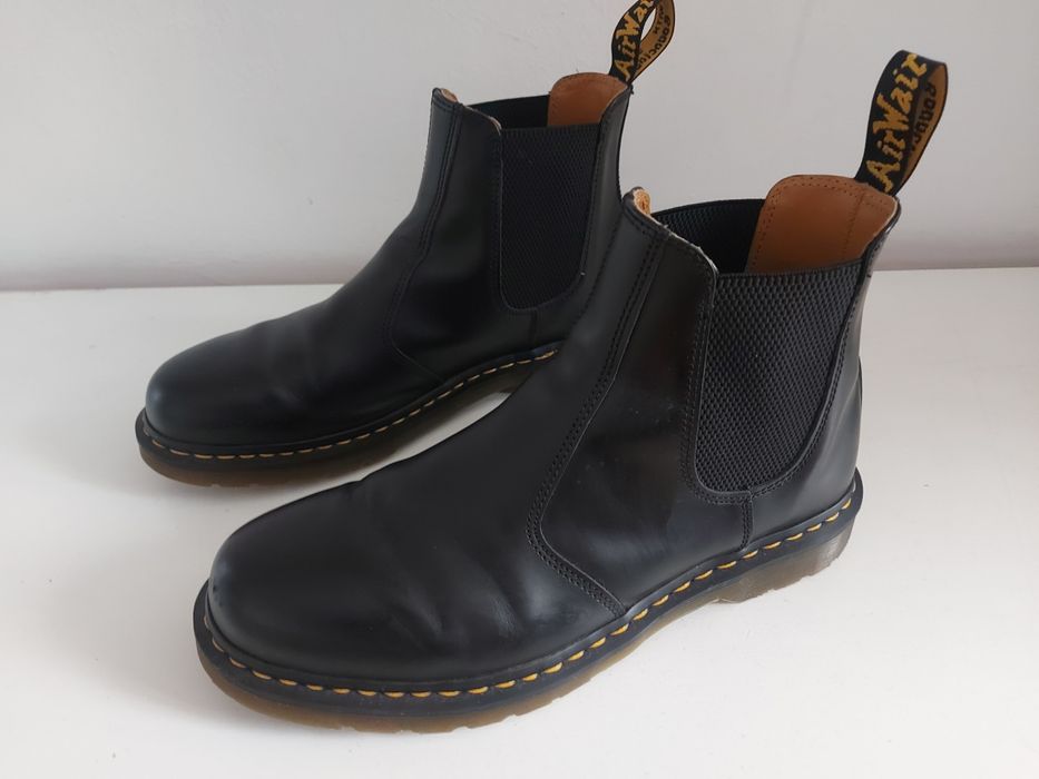 Dr.Martens, 46 номер ,стелка 30см. Кожени боти. Отлично състояние.