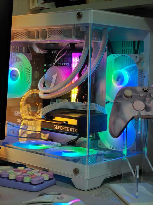 Pc rtx 4060, i3 13100f, 16ram, 500gb ssd nvme, garanție valabilă