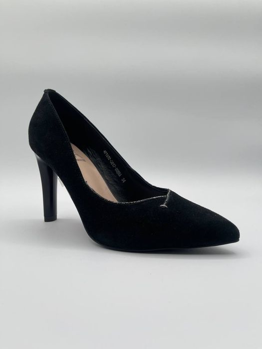 Туфли кожаные из натурального замша