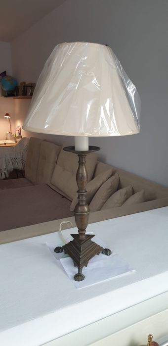 Accesoriu decorațiune lumina vintage colectie bronz Olanda 1920