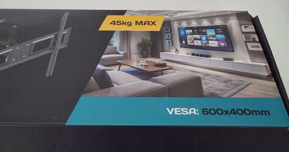 Suport TV de perete, brat reglabil, LCD / LED, 32 - 70 inch, Negru