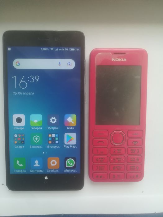 Nokia 6300 nokia 206 2 сим в отличном состоянии