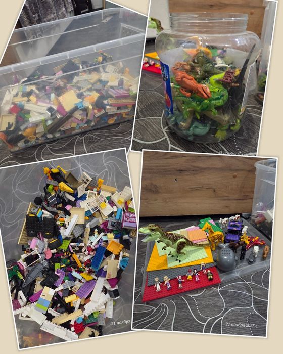 Конструктор Лего много