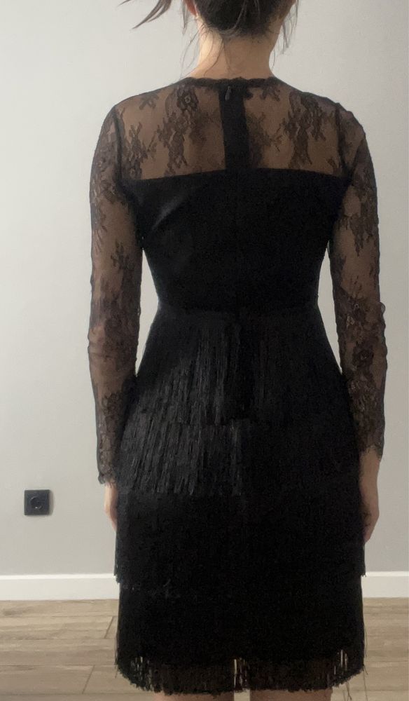 Черное платье xs