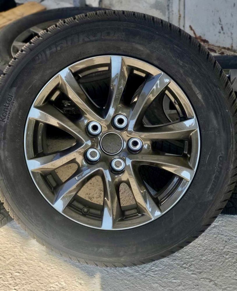 Джанти 5x114.3 16” + Чисто нови зимни гуми HANKOOK