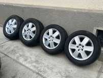Jante Mercedes 5x112 R17 anvelope iarna