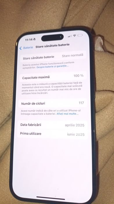Ex iphone 16 vând doar cu bani trimiși pe curier