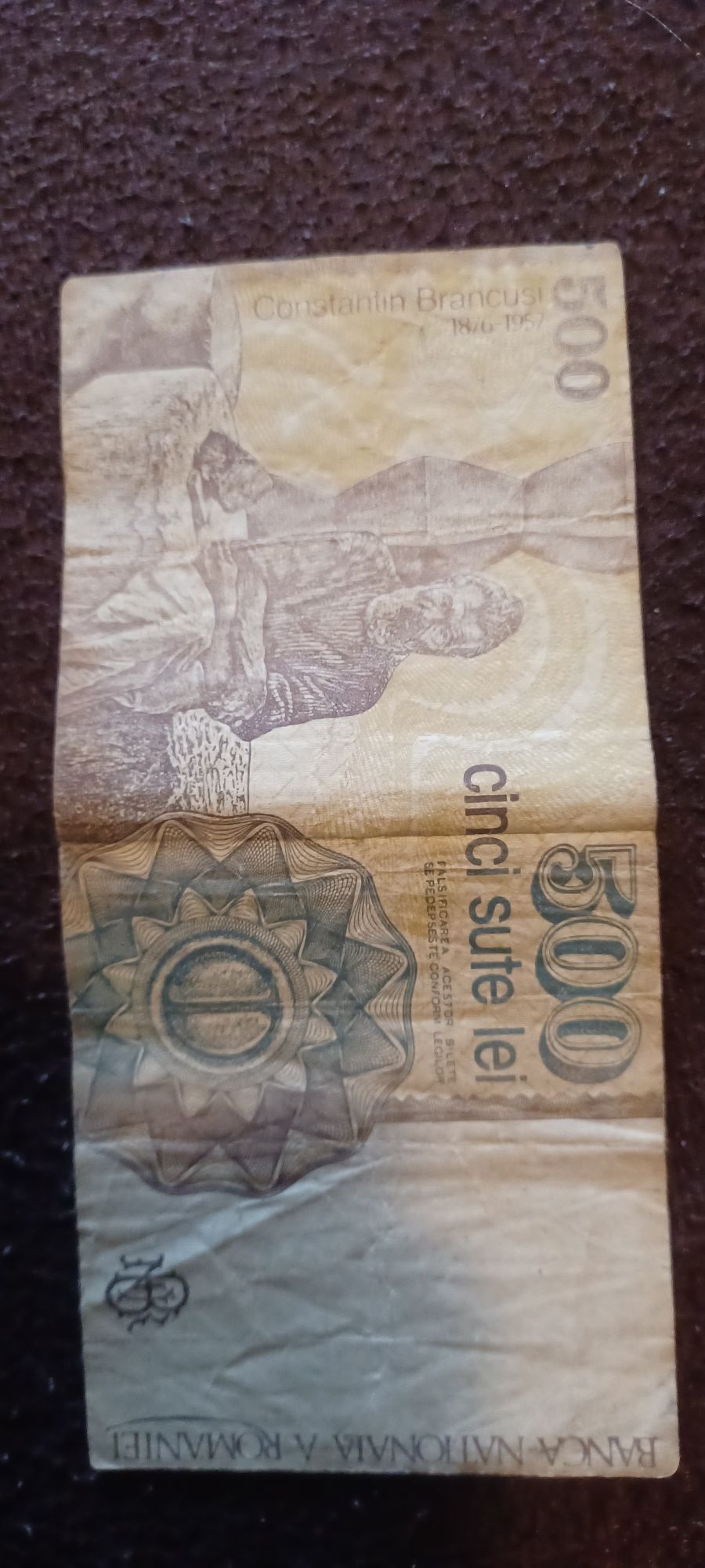 Bancnota 500 lei Editie limitata