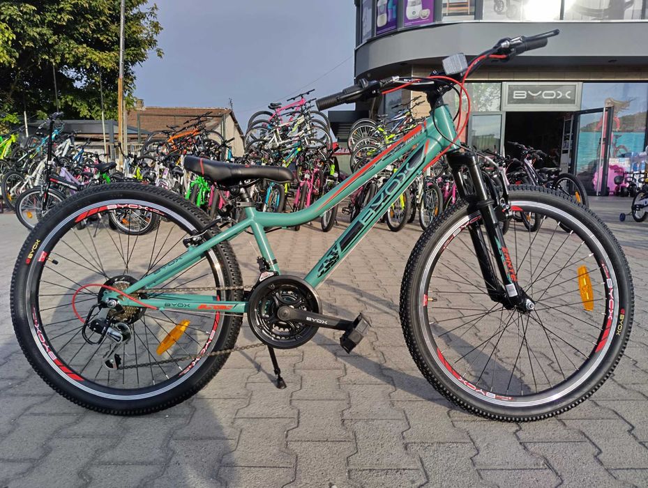 BYOX Велосипед 24" ZANTE зелен