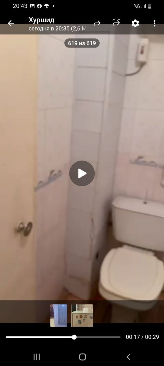 Сдаётся квартира в чирчике 8мкн 2 этаж около чоко-локо естькондиционер