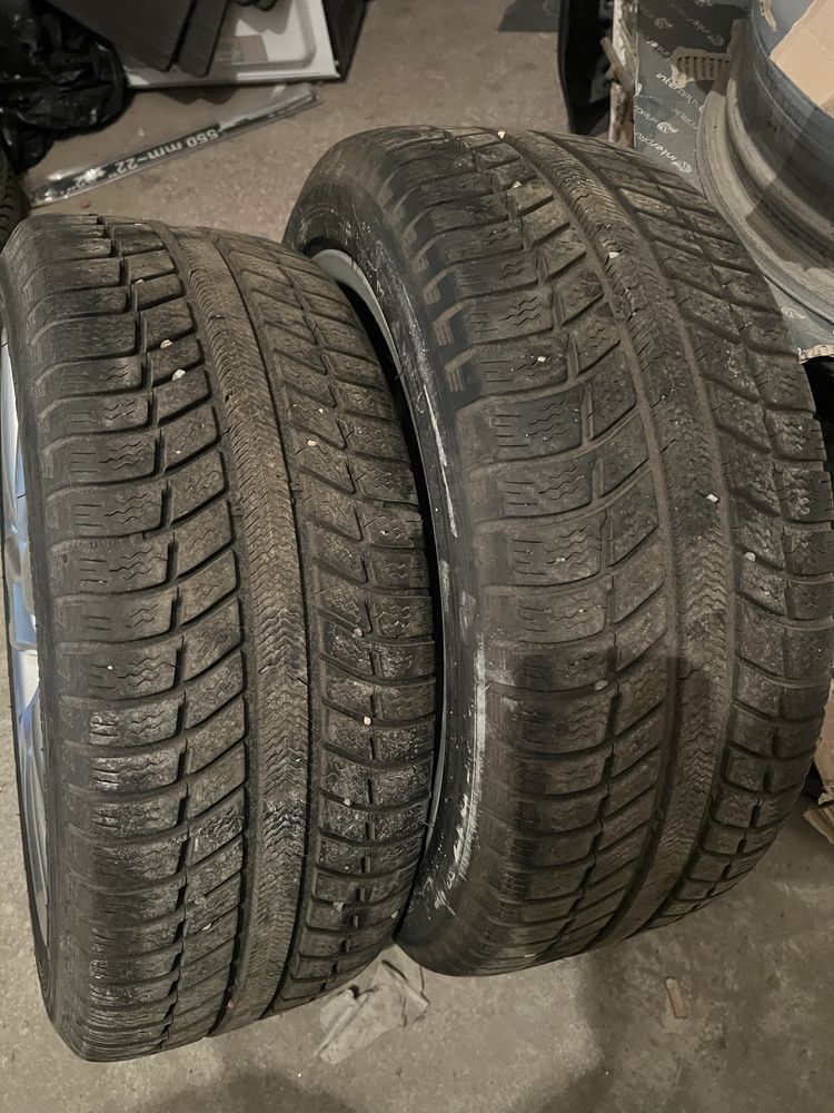 Оригинални джанти със зимни гуми Mercedes/Мерцедес 17 цола
