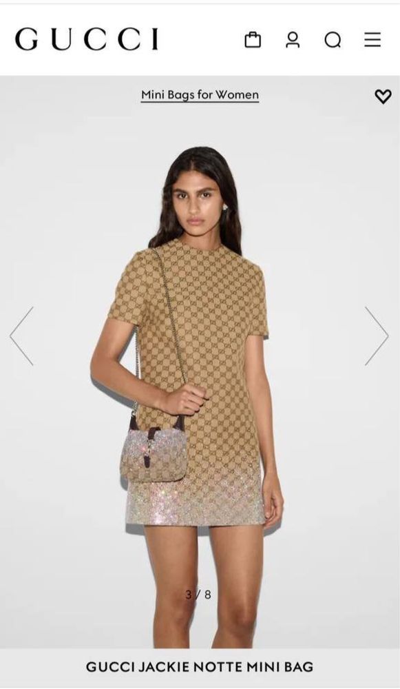 Дамска чанта Gucci в два цвята