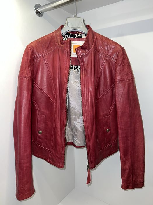 Кожено яке Boss Hugo Boss