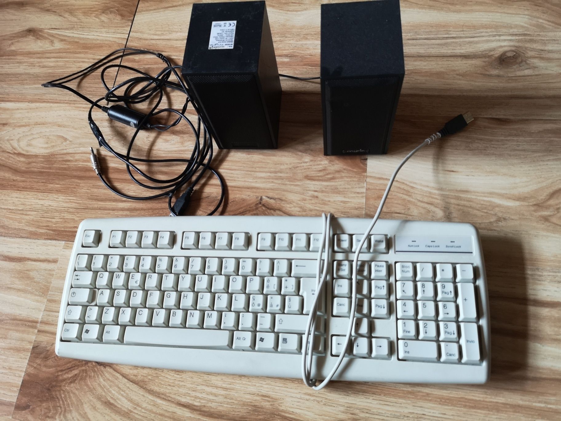 Sistem boxe 2.0 Myria + tastatura Mtek k296