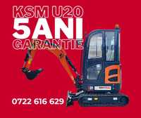 Mini excavator KSM U20 STAGE 5, Miniexcavator motor Yanmar Stoc Brasov