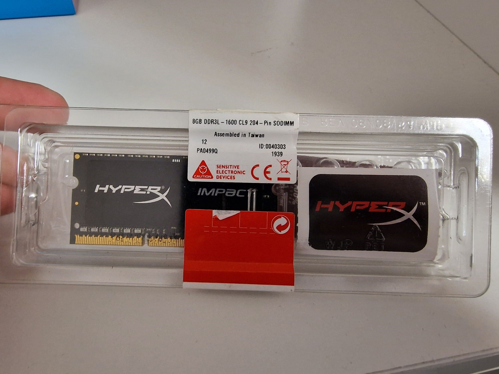 Memorie Kingston HyperX Impact 8GB DDR3 1600Mhz